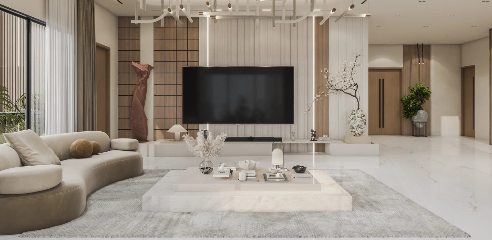 Duplex Penthouse 03 interior at Skyra Tower — artist’s impression