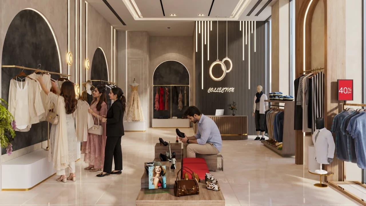 Retail Promenade at Skyra Tower — artist’s impression